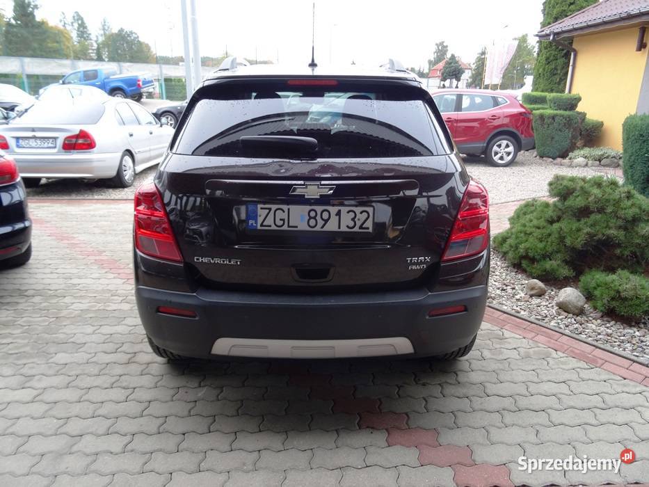 CHEVROLET TRAX 4X4 zachodniopomorskie Goleniów