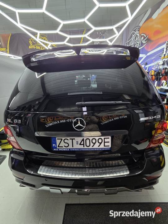 ML 63AMG piękny stan bezwypadkowy czujnik martwego pola Stargard