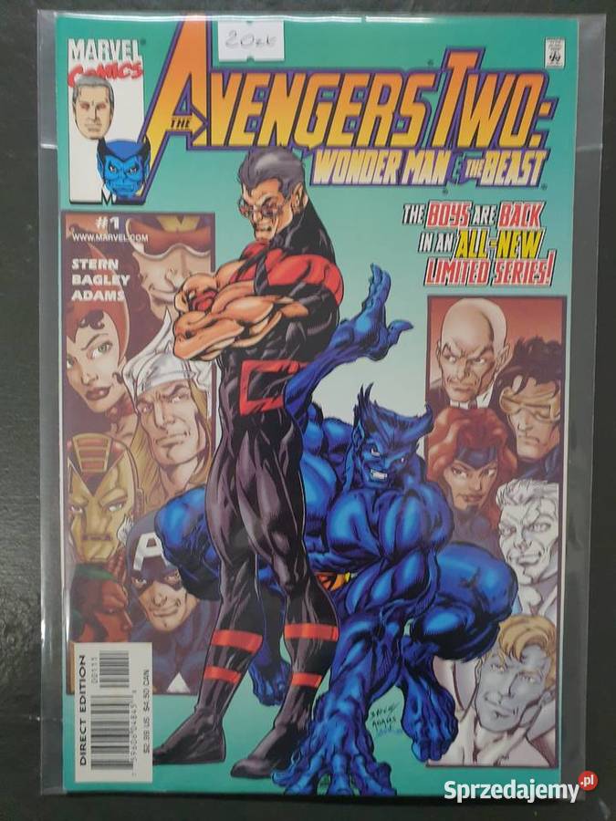 The Avengers 8 oryginalnych komiksów Marvel USA Książki i Podręczniki Gdynia