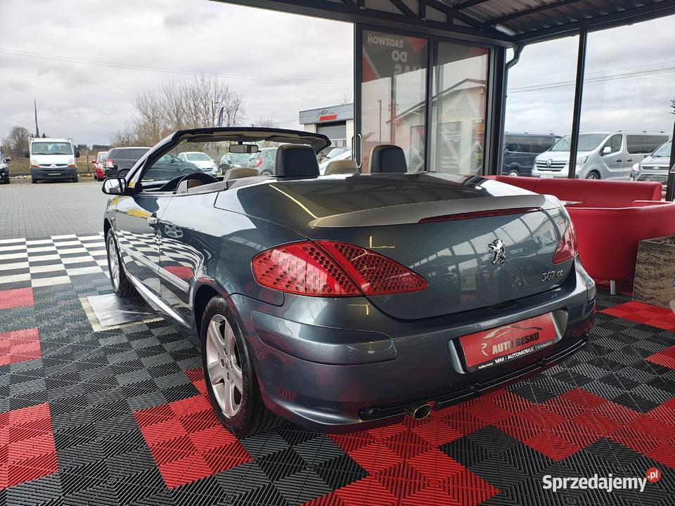 PEUGEOUT 307CC CABRIO 16BENZYNA BIAŁE SKÓRY Zarszyn