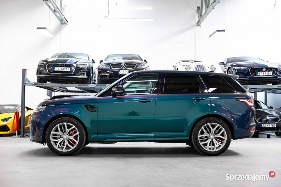 Land Rover Range Rover Sport SVR 50 V8 575 isofix Węgrzce