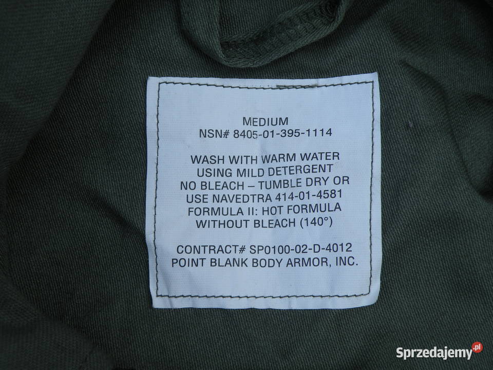 Kombinezon mechanika Us Army olive medium dolnośląskie