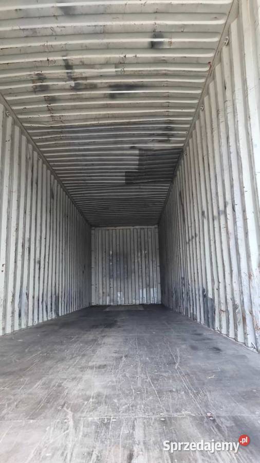 Kontener magazynowy uszkodzony 12m40HC Warszawa