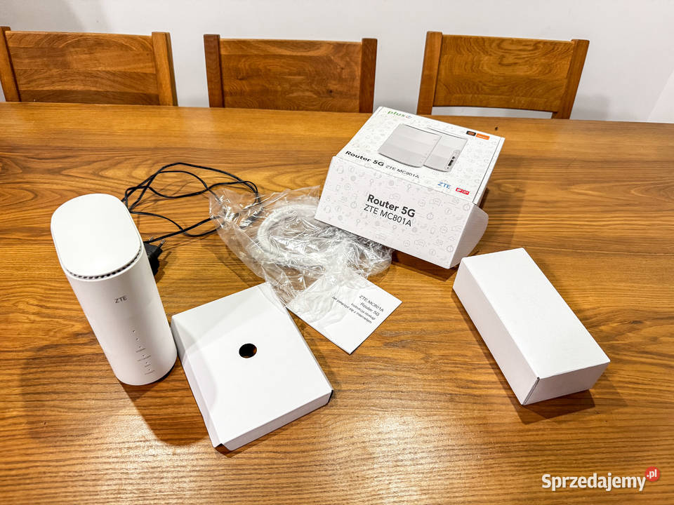 Router 5G ZTE MC801A szybki internet 5GLTE WiFi Łódź sprzedam