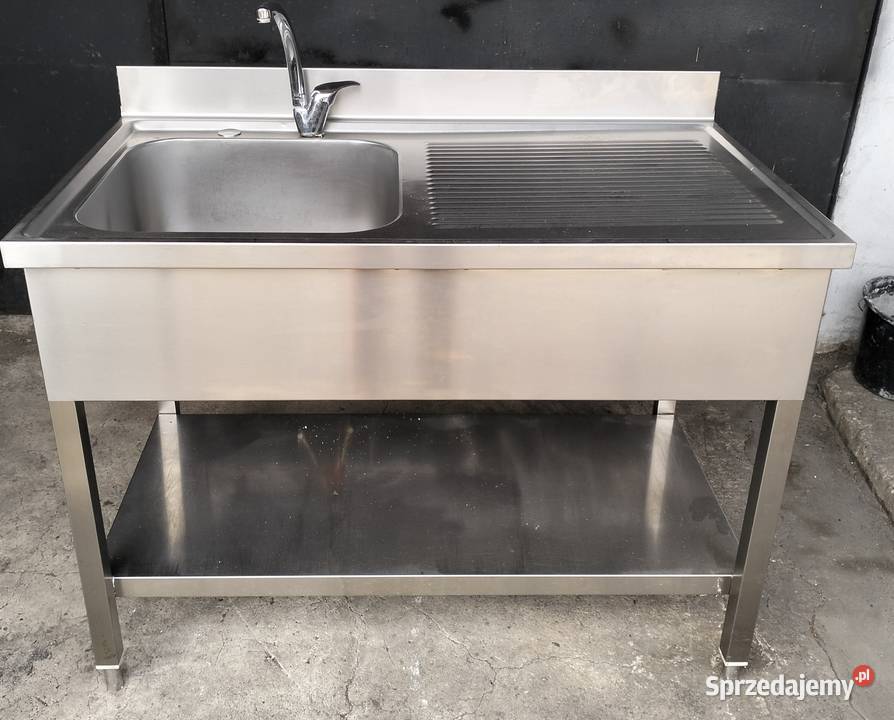 Zlew 1komorowy gastronomiczny 120x70x85 wielkopolskie Słupia Kapitulna