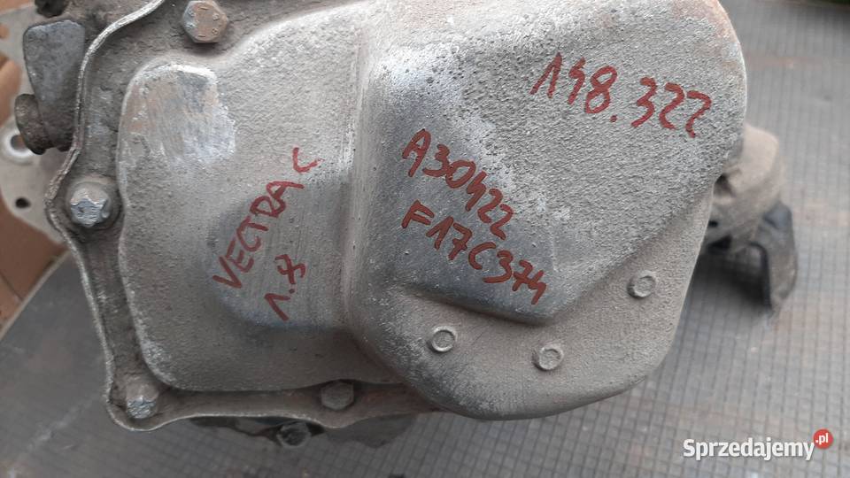 skrzynia biegów opel astra zafira vectra F17C374 dolnośląskie
