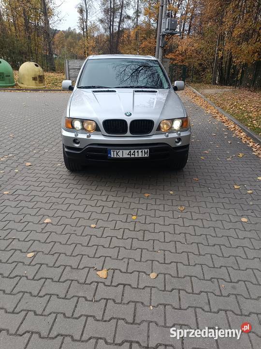 BMW X5 E53 30d 184 2003r 4x4 aluminiowe felgi Nowa Słupia