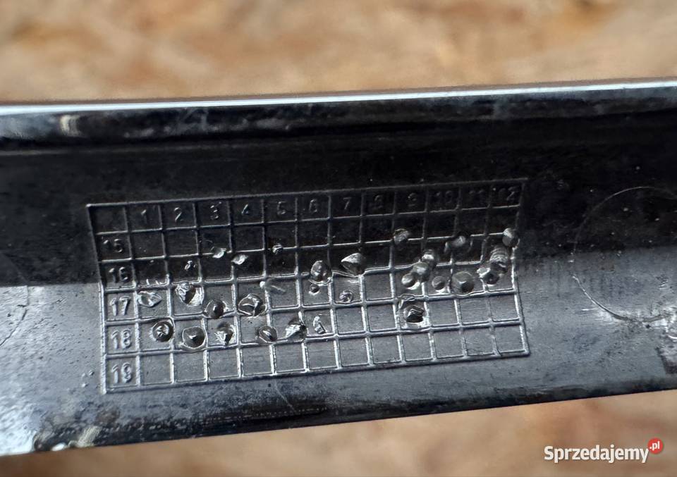 Listwa chrom leda zderzaka przód lewy lh c4 Sieraków