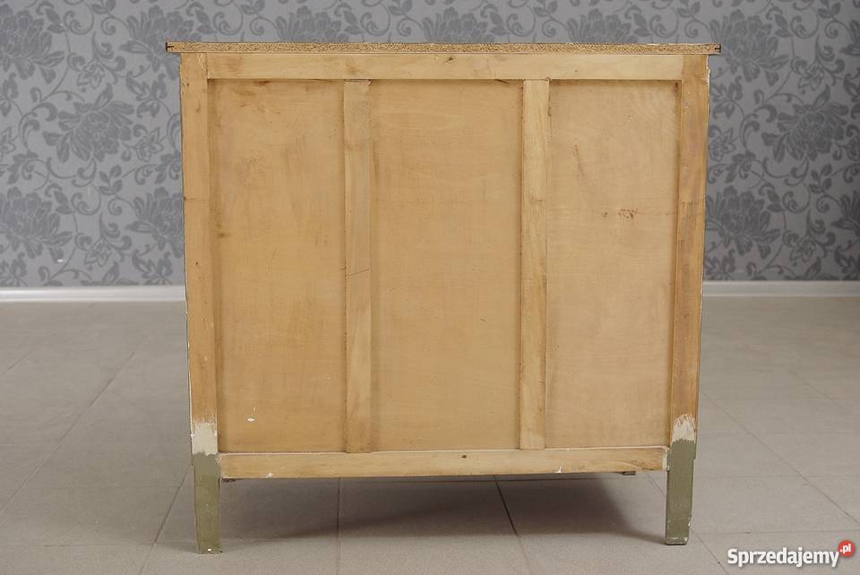 Szafka malowana ręcznie kwiaty handmade 4809 Nysa