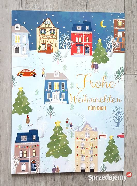 Kartka grająca bożonarodzeniowe z muzyką z niebieski małopolskie Chrzanów