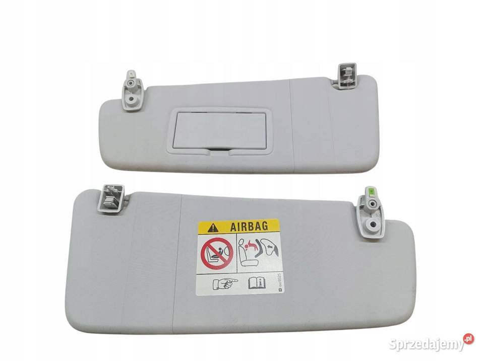 DASZKI PRZECIWSŁONECZNE PRAWY LEWY OSŁONA KPL sprzedam