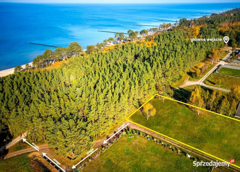 Działka morzem Sopot