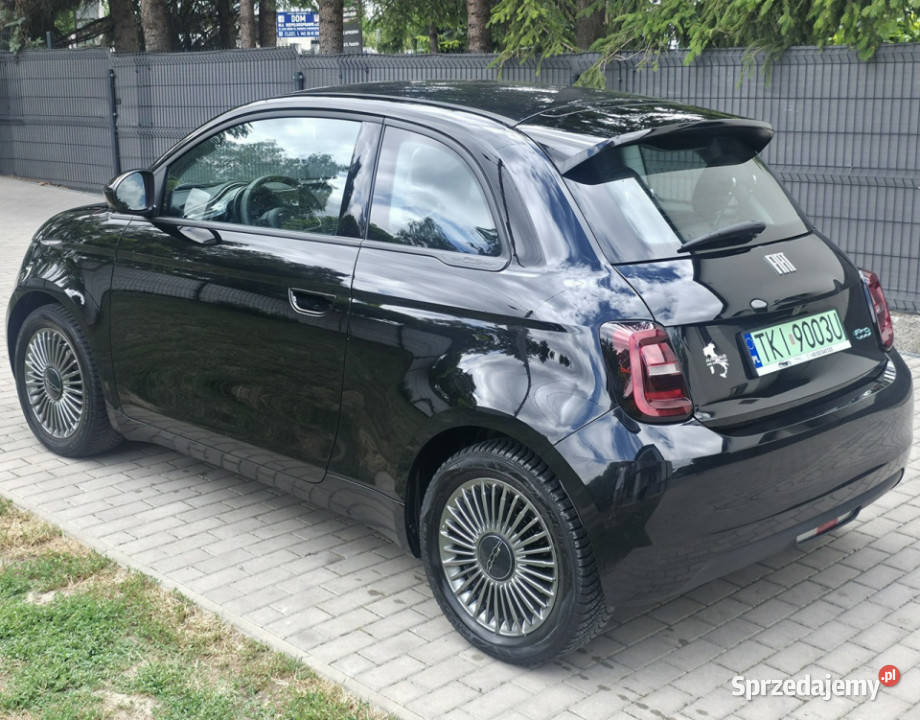 Fiat 500e Elektryk 42 kwh Serwisowany Gwarancja Piekoszów