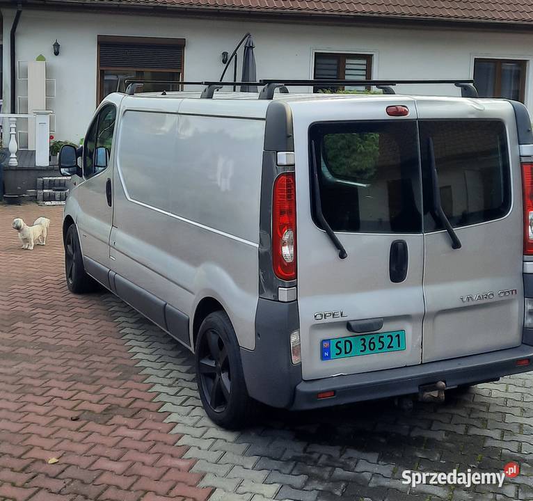 Opel Vivaro Trafić Primaster 20 CDTI Rok produkcji 2007 Tczów
