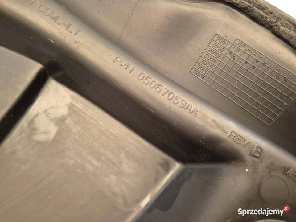 KOMPLETNE PODSZYBIE CHRYSLER PT CRUISER osobowe Działoszyce