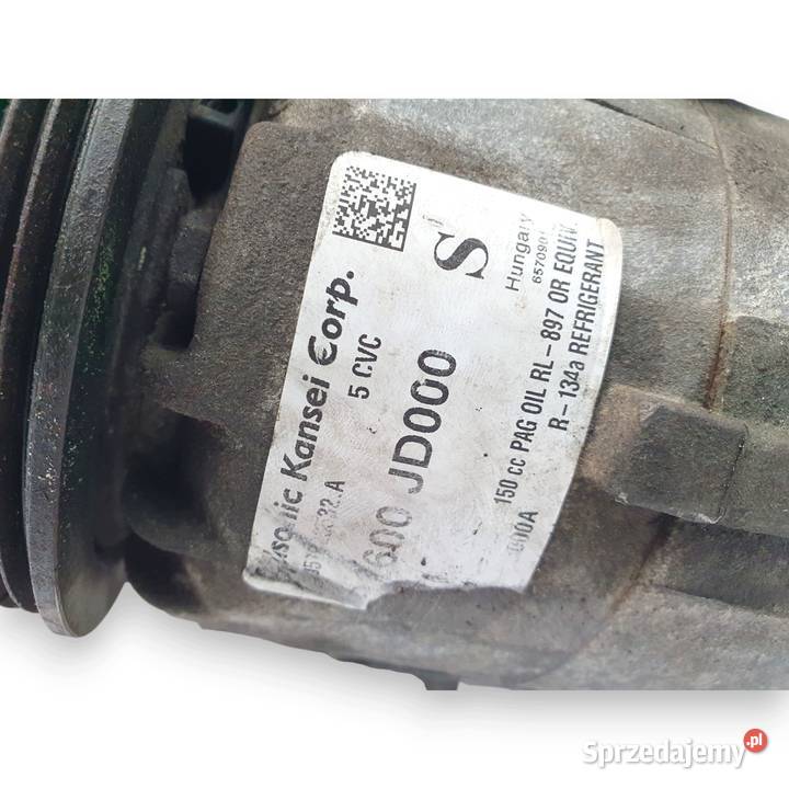 SPRĘŻARKA KLIMATYZACJI Nissan Juke 16 92600JD000 Kompresory klimatyzacji lubelskie