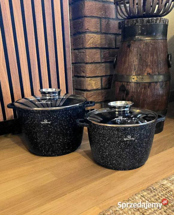 Garnki marmur rosołowe Łódź