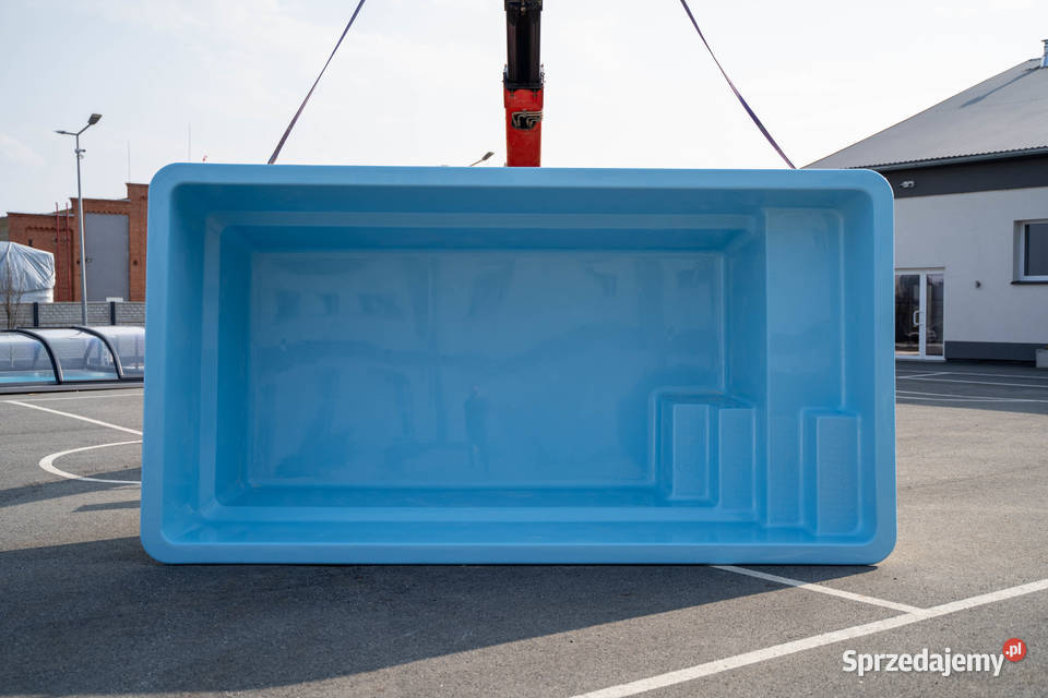 Basen ogrodowy wkopywany gotowy 45x24 baseny z Ogród Opole