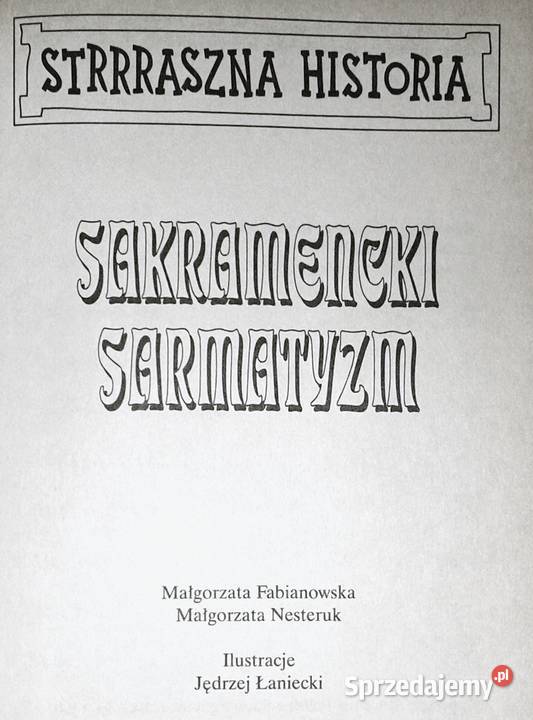 Sakramencki sarmatyzm Małgorzata Fabianowska Chełm