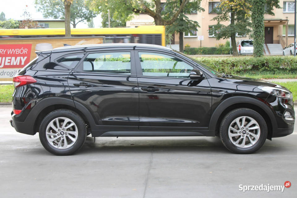 Hyundai Tucson BezwypadkowyBogata wersja relingi dachowe śląskie