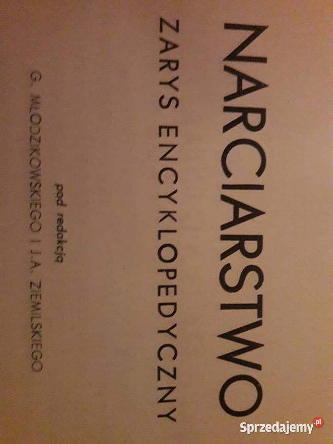 G Młodzikowski Narciarstwo Zarys encyklopedyczny Warszawa