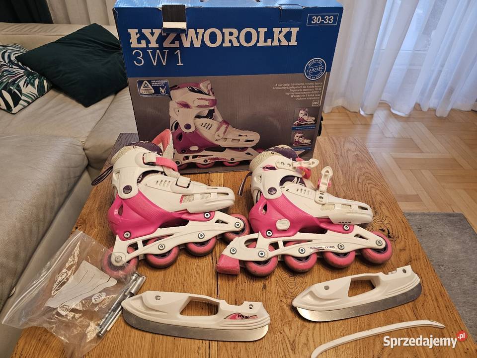 Łyżworolki 3 w 1 rozmiar 3033 Rzeszów