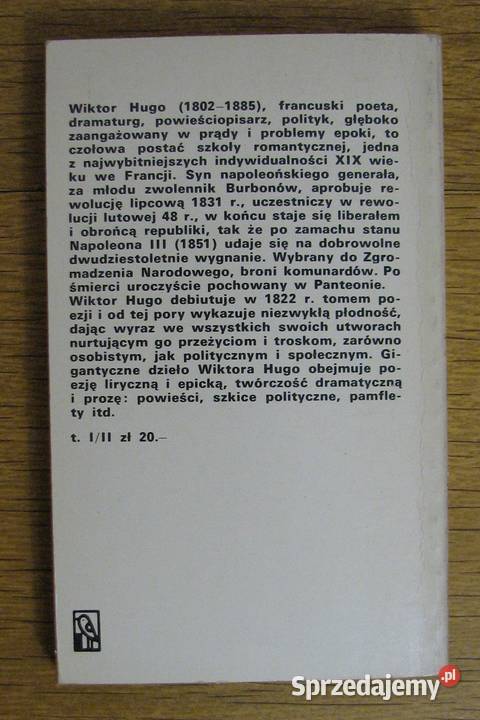 Wiktor Hugo Katedra Marii Panny w Paryżu t I lubelskie Parczew