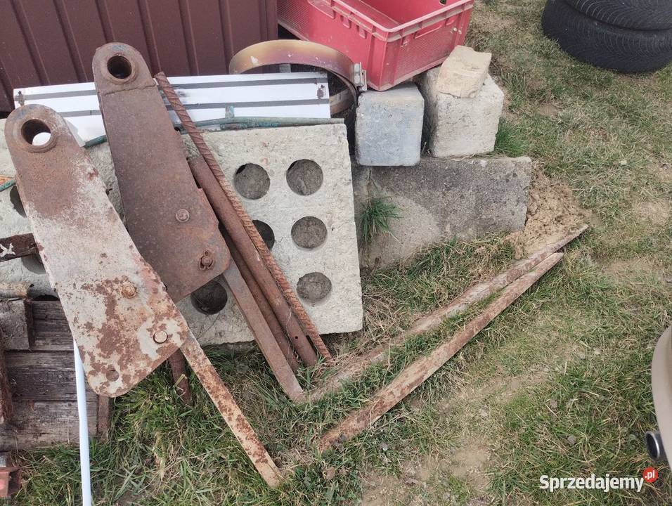 Widły koparko ładowarka Racławówka