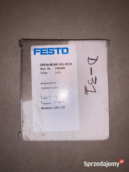 Elektrozawór Festo CPE14M1BH3GLQS8 196888 Pozostałe Warszawa