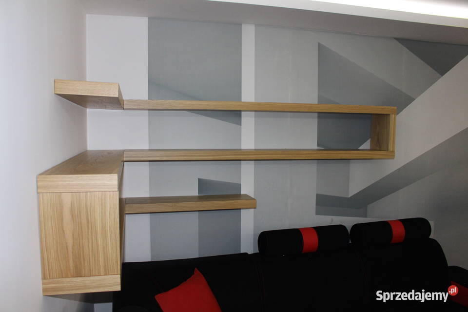 PÓŁKA WISZĄCA na ścianę KAŻDY WYMIAR Katowice