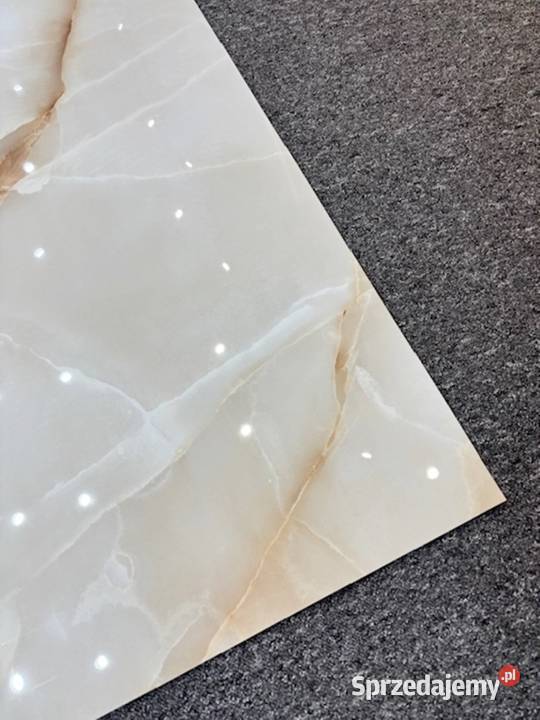 gres poler 60x120 Onyx beige Gold nowość Zakopane