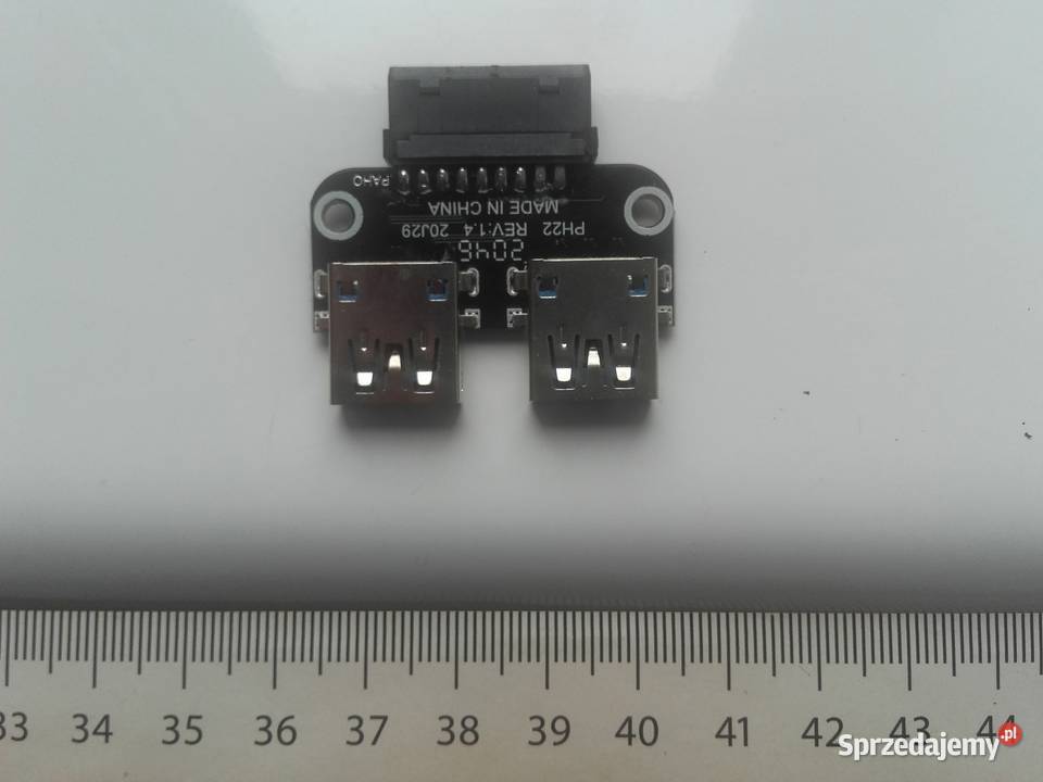 Adapter USB 3031 typ IDC 19P20P na USB A złącze kujawsko-pomorskie Bydgoszcz