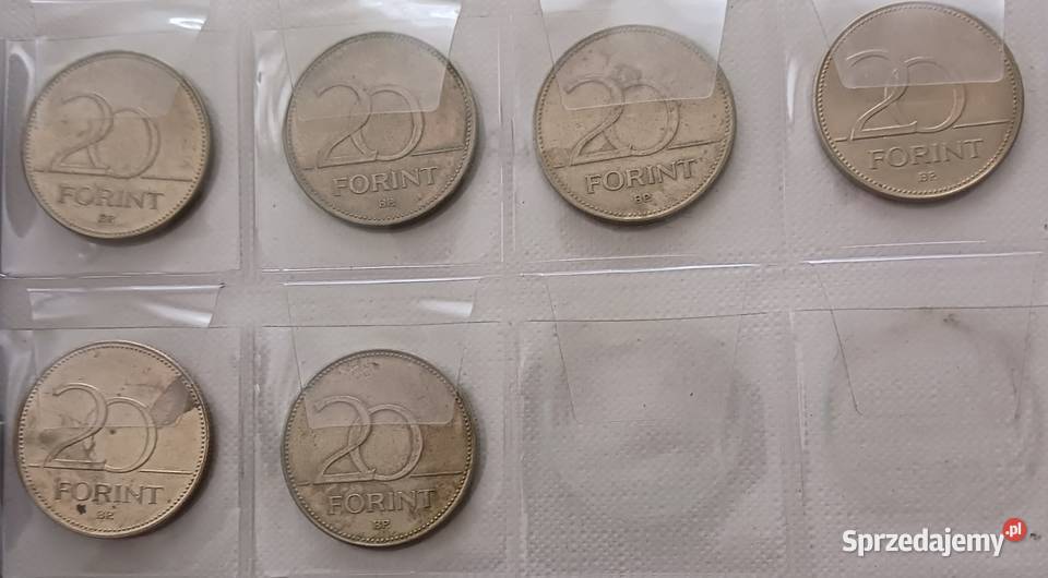20 Forintów Węgry obiegowe Konin sprzedam