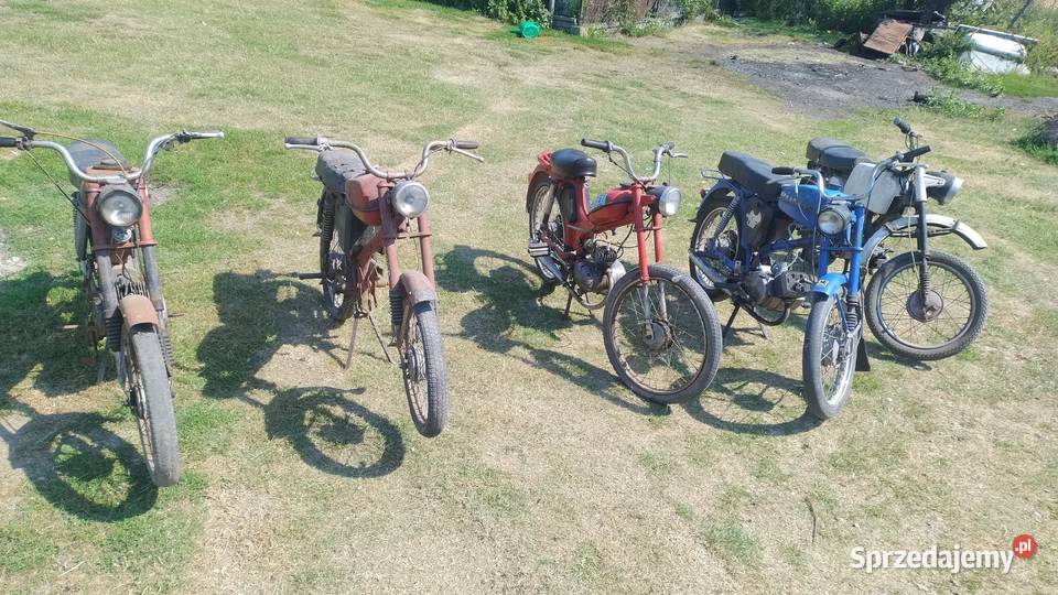5 motorowerów ROMER Ogar Kadett Jawa mustang nieuszkodzony Kielce