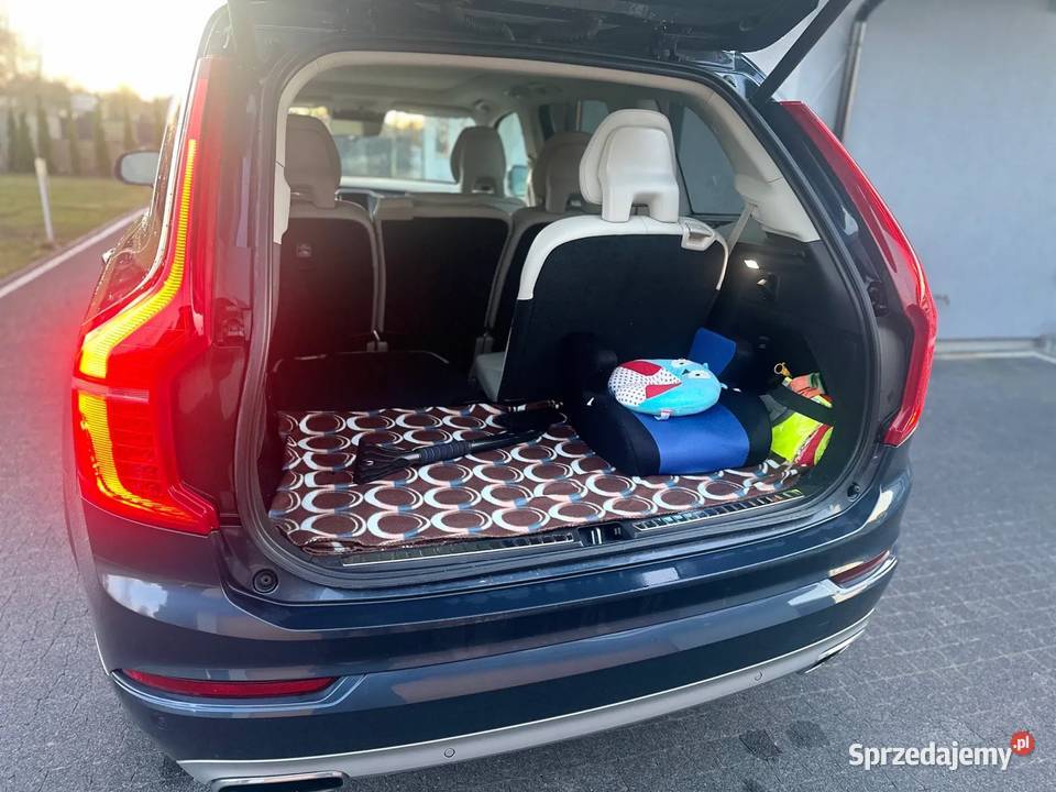 Volvo XC90 T6 AWD 320 2021 7osobowy ACC Kamera kamera cofania Kamionki