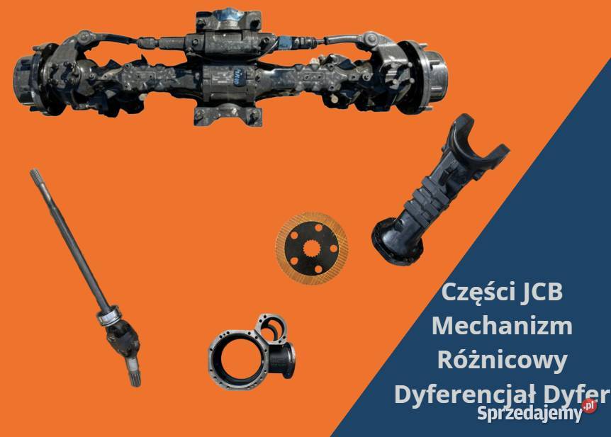 Części JCB Mechanizm Różnicowy Dyferencjał Dyfer Poznań