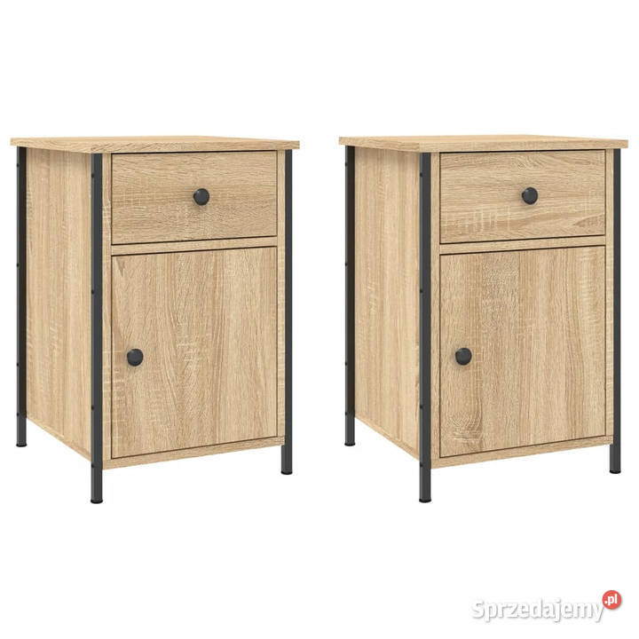 Szafki nocne 2 dąb sonoma 40x42x60 WM825906 Warszawa