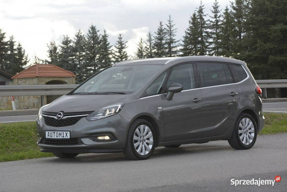 Opel Zafira 14Turbo doinwestowany 7osobowy Zafira Sędziszów Małopolski