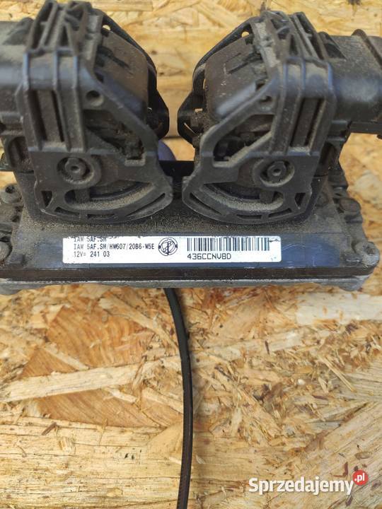 STEROWNIK SILNIKA KOMPUTER FIAT PANDA IAW5AFSM Gliwice