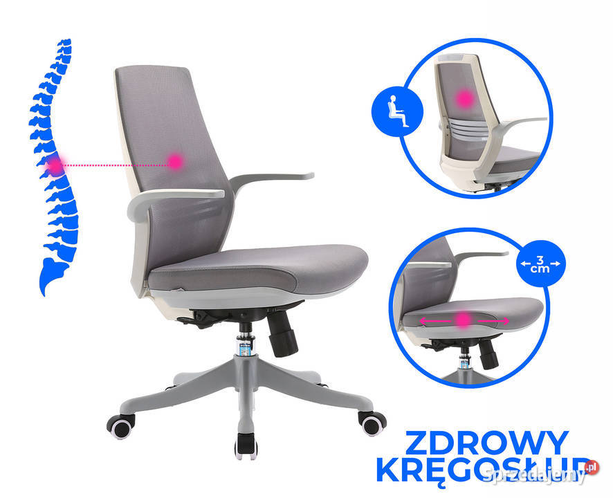 Obrotowe krzesło biurowe ANGEL Orion Jarosław