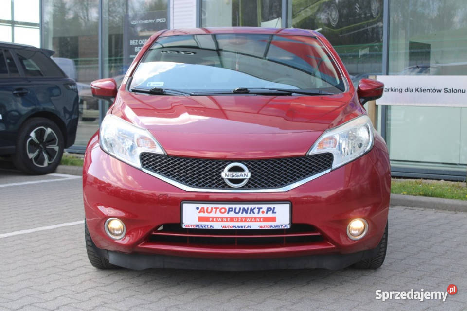 NISSAN Note 2016r Salon Polska Czujniki tył Bielsko-Biała