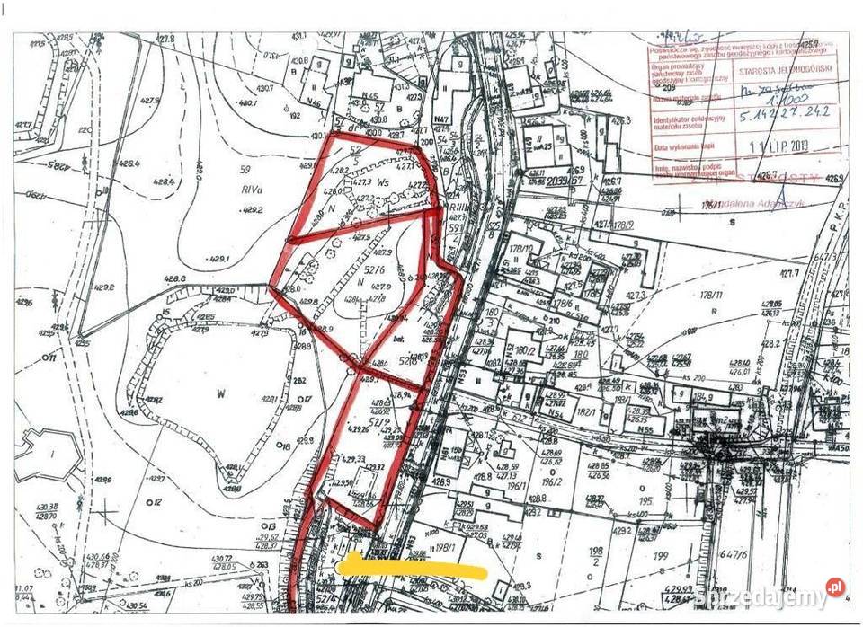 Działka 4000 m² pod market spożywczy Biedronka | Miłków (k. Karpacza)