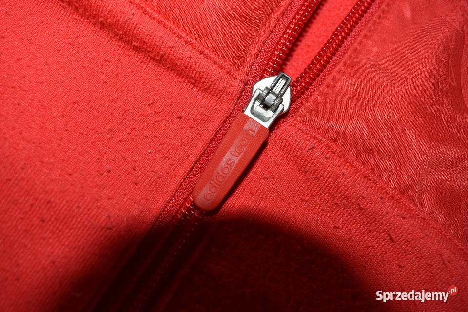 Czerwona Bluza Adidas Climawarm Odzież sportowa Stargard