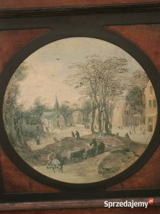 Obrazy wg J de Momper Cztery Pory Roku w dolnośląskie Góra