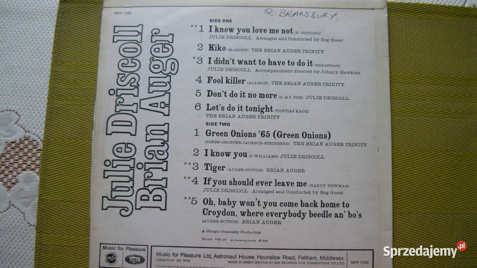 Płyta winylowa Julie Driscoll Brian Auger