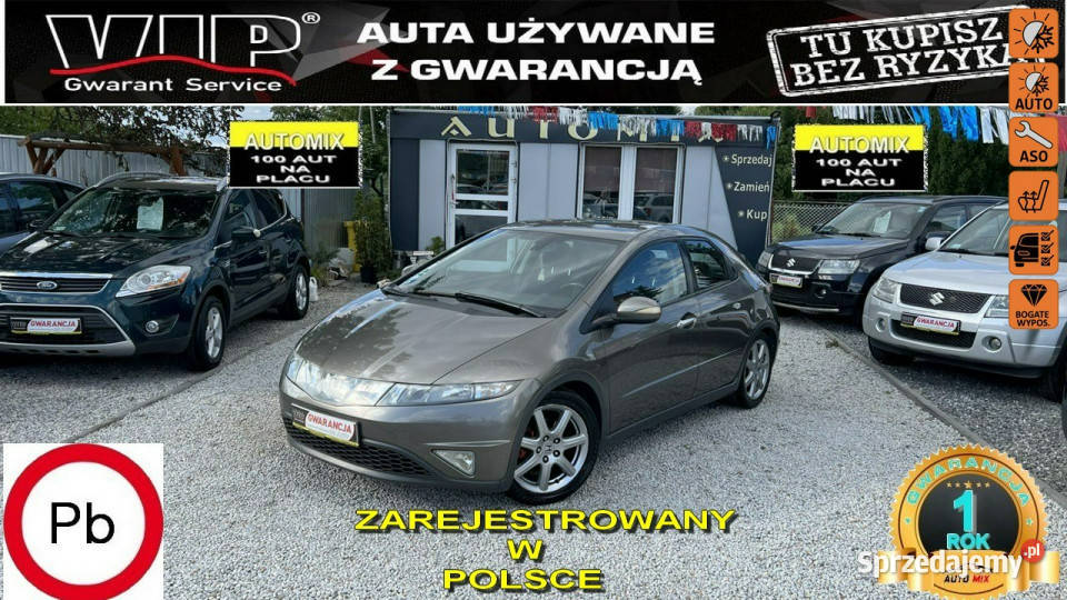 Honda Civic SPRZEDANY 18 Benzyna Super StanWelur dolnośląskie Świdnica