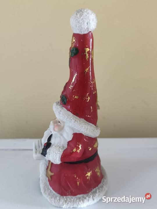 Mikołaj porcelanowy świąteczny dzwonek dekoracja Wrocław