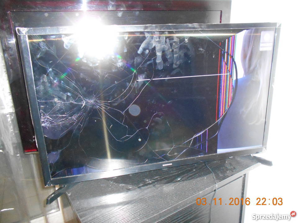 Telewizor Samsung UE32J4000AW uszkodzony na Kraków