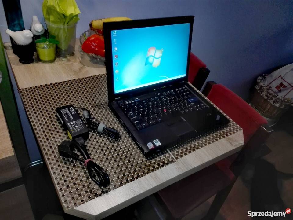 Sprzedam laptopa Lenovo T400 Core2Duo 4GB 500GB Obsługa standardu 802.11n  Rawicz