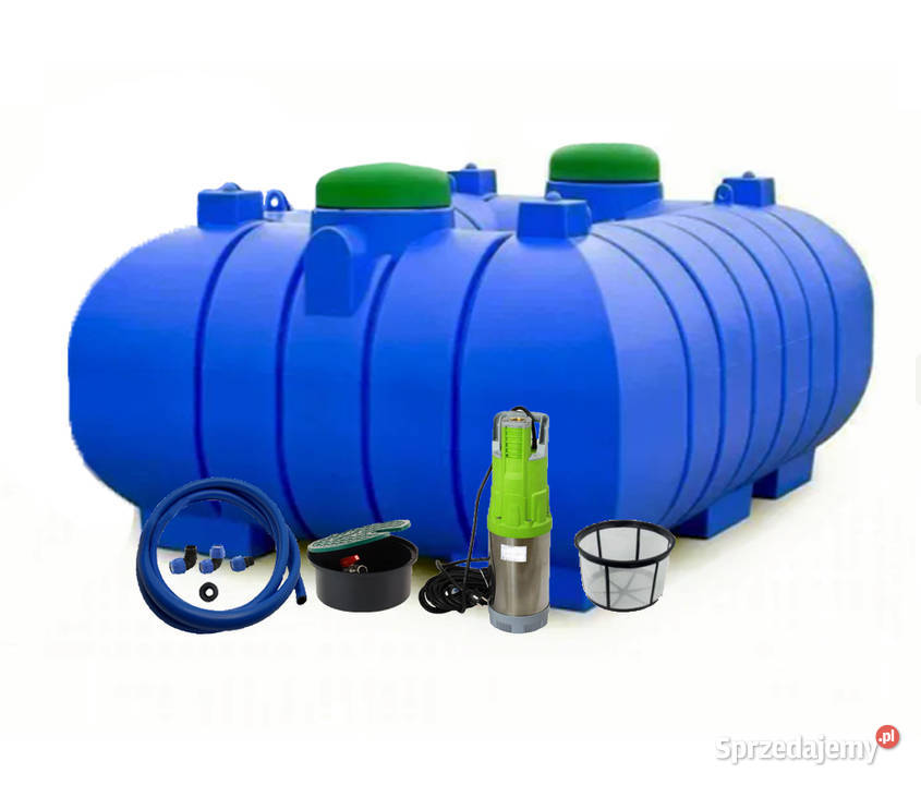 Zbiornik na wodę deszczową 6000L FLAT z Pompą sprzedam